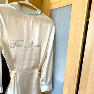 Bride Satin Robe